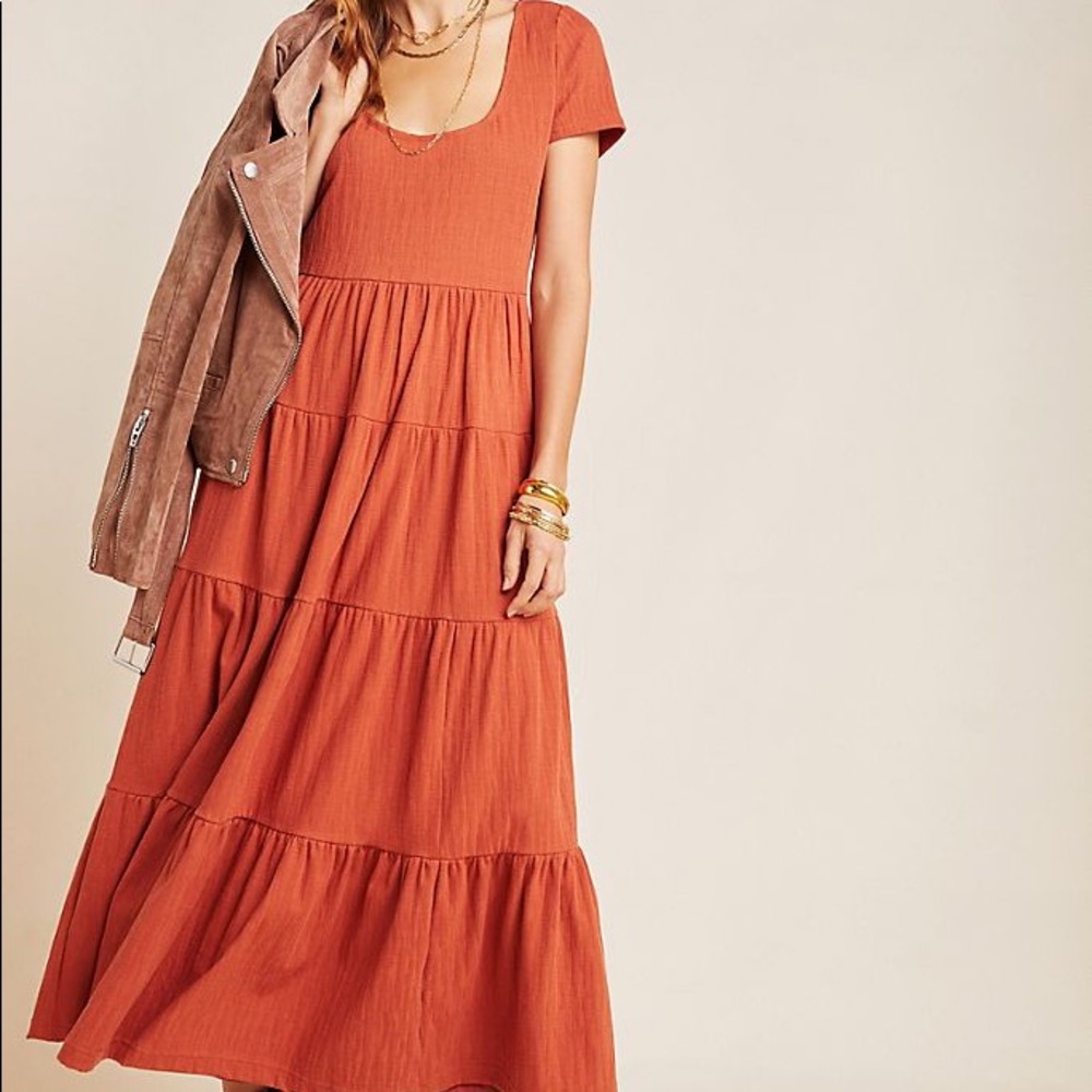 Anthropologie Maeve Gillian Maxi Dress